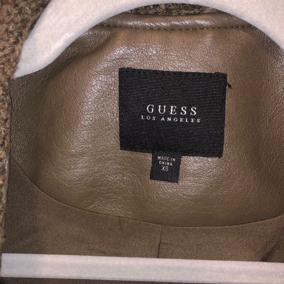 Guess Leather Jacket - Picture 2 of 9